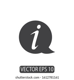 Information Icon Design, Vector Template