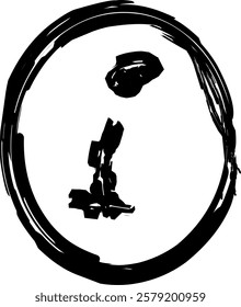 information icon in Doodle style
