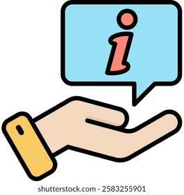 Information Icon Element For Design