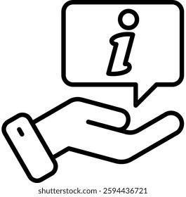 Information Icon Element For Design