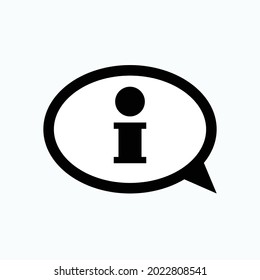 Information Icon. Helpdesk Symbol  - Vector.