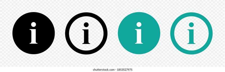 Information icon. Information. Info with bubble. Vector illustration.