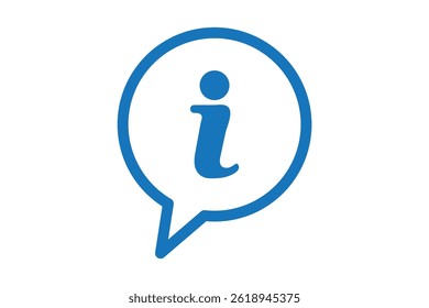 information icon - info symbol . hint information . vector illustration on blank background.