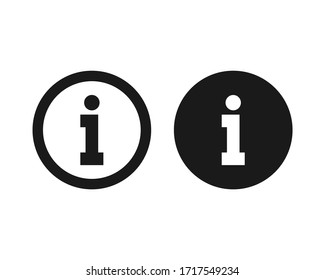 information button icon