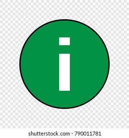 Information icon isolated
