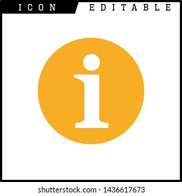 information icon isolated sign symbol vector illustration - vector