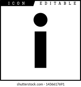 information icon isolated sign symbol vector illustration - vector