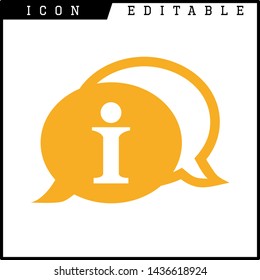 information icon isolated sign symbol vector illustration - vector