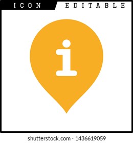 information icon isolated sign symbol vector illustration - vector