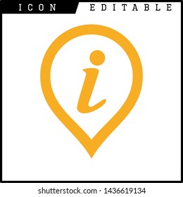 information icon isolated sign symbol vector illustration - vector