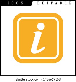 information icon isolated sign symbol vector illustration - vector