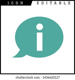 information icon isolated sign symbol vector illustration - vector