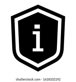 information icon isolated sign symbol vector illustration - high quality black style vector icons
