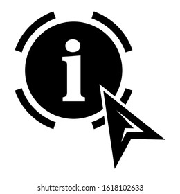 information icon isolated sign symbol vector illustration - high quality black style vector icons
