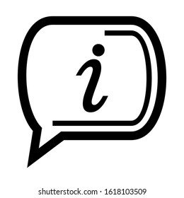 information icon isolated sign symbol vector illustration - high quality black style vector icons
