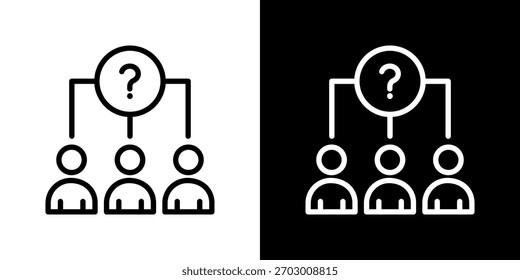 Information Icon Line Style Vector Illustration.