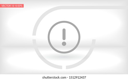Information icon on white background . Lorem Ipsum Illustration design