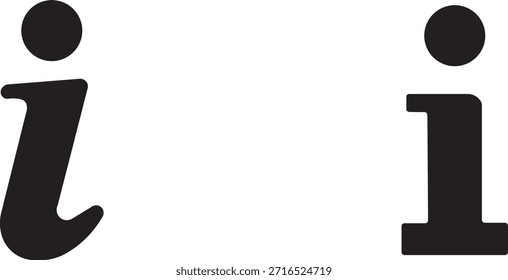 Conjunto de iconos de información. Botón de información. Símbolo de información estilo plano. Icono de información colección. Iconos de información Icono de información