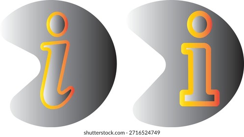 Conjunto de iconos de información. Botón de información. Símbolo de información estilo plano. Icono de información colección. Iconos de información Icono de información