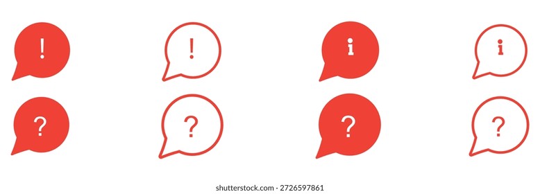Conjunto de iconos de información. Botón de información. Símbolo de información estilo plano. Icono de información colección. Iconos de información Icono de punto Negro. Ayuda Logo. icono de Vector de conjunto simple