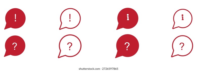 Conjunto de iconos de información. Botón de información. Símbolo de información estilo plano. Icono de información colección. Iconos de información Icono de punto Negro. Ayuda Logo. icono de Vector de conjunto simple