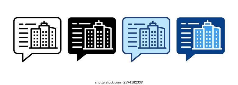 Information Icon Set Multiple Style Collection