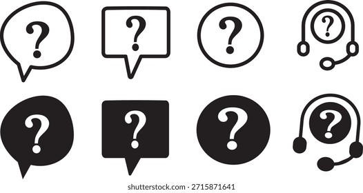 icono de información conjunto de signos, Info iconos Info Point Icon, colección de icono de información, Icono de información aislado sobre fondo blanco.
