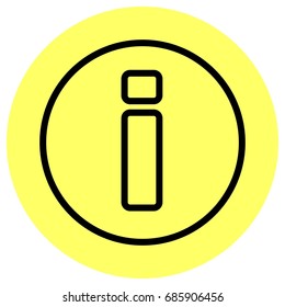 Information icon ,sign design