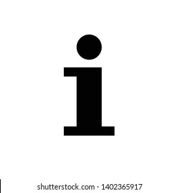 information icon sign vector, info symbol