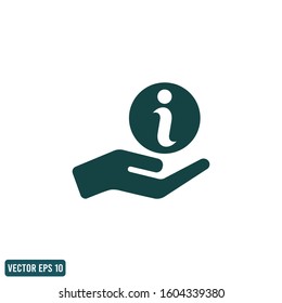 information icon symbol design element logo template