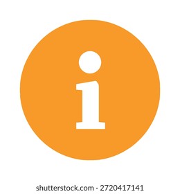 Ícone de informação simbolizando conhecimento e orientação