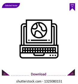 information icon vector . Best modern, simple, isolated, application ,journalist icons, logo, flat icon for website design or mobile applications, UI / UX design vector format