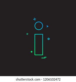 information icon vector design