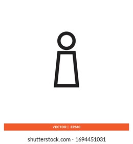 
signo de diseño vectorial de icono de información 