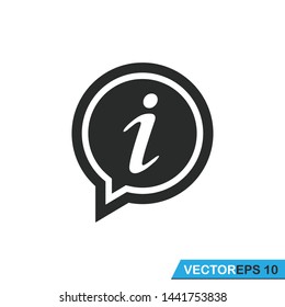 information icon vector design template