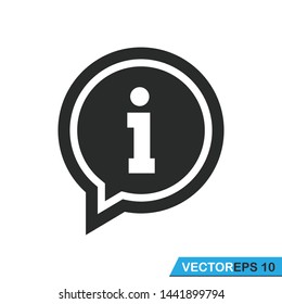 information icon vector design template