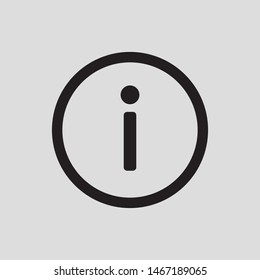Information icon vector. eps 10