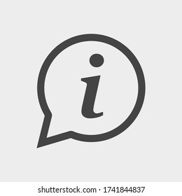 Information icon vector eps 10