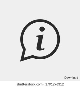 Information icon vector eps 10
