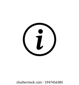 vector de icono de información. Ilustración de símbolo de icono Faq y escritorio