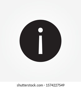 Information icon vector. Faq and details symbol illustration