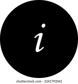 Informationssymbol, Vektor. Faq und Details Symbol
