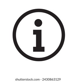 Information icon vector. Faq and details icon symbol in bubble vector .eps 10