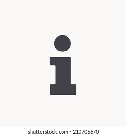 information icon, vector illustration 