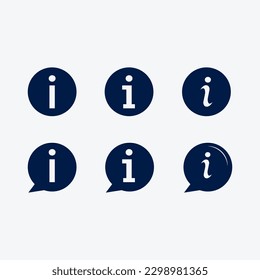 Informationen sind Symbol. Vektorgrafik