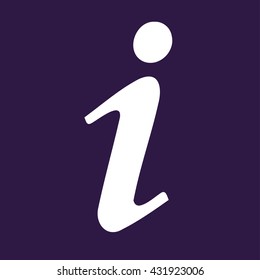 Information icon . Vector illustration