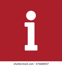 Information icon . Vector illustration