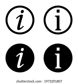 Information icon, Vector illustration eps.10