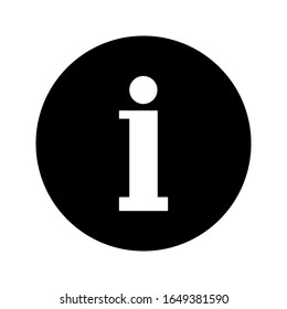 information icon vector illustration on white background