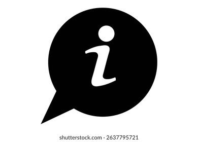 Information icon vector. Info and Faq icon symbol. Information vector icon collection. Info icons isolated on white background. Info Point Icon Black. Help Logo. Info simple set vector.